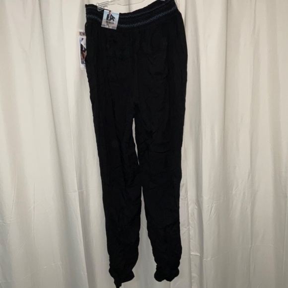 Rewash Black Ruched Jogger Size L - Picture 3 of 8